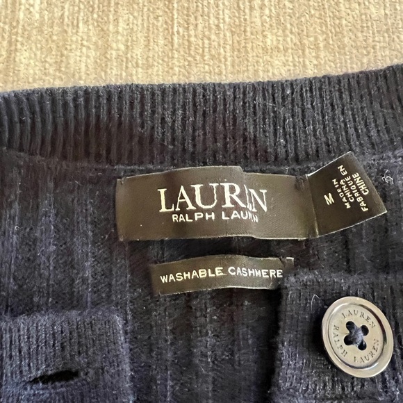 Lauren Ralph Lauren Washable Cashmere Sweater - Picture 5 of 7